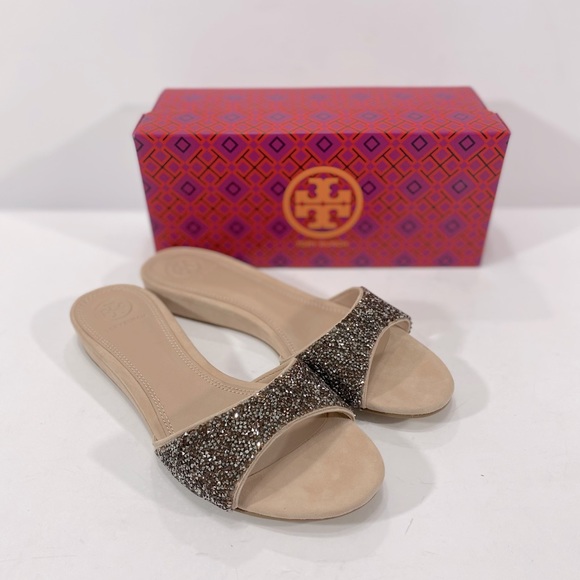 Tory Burch Shoes - New Tory Burch Elodie Suede Slide